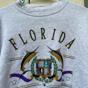 Vintage volunteer Florida crew neck